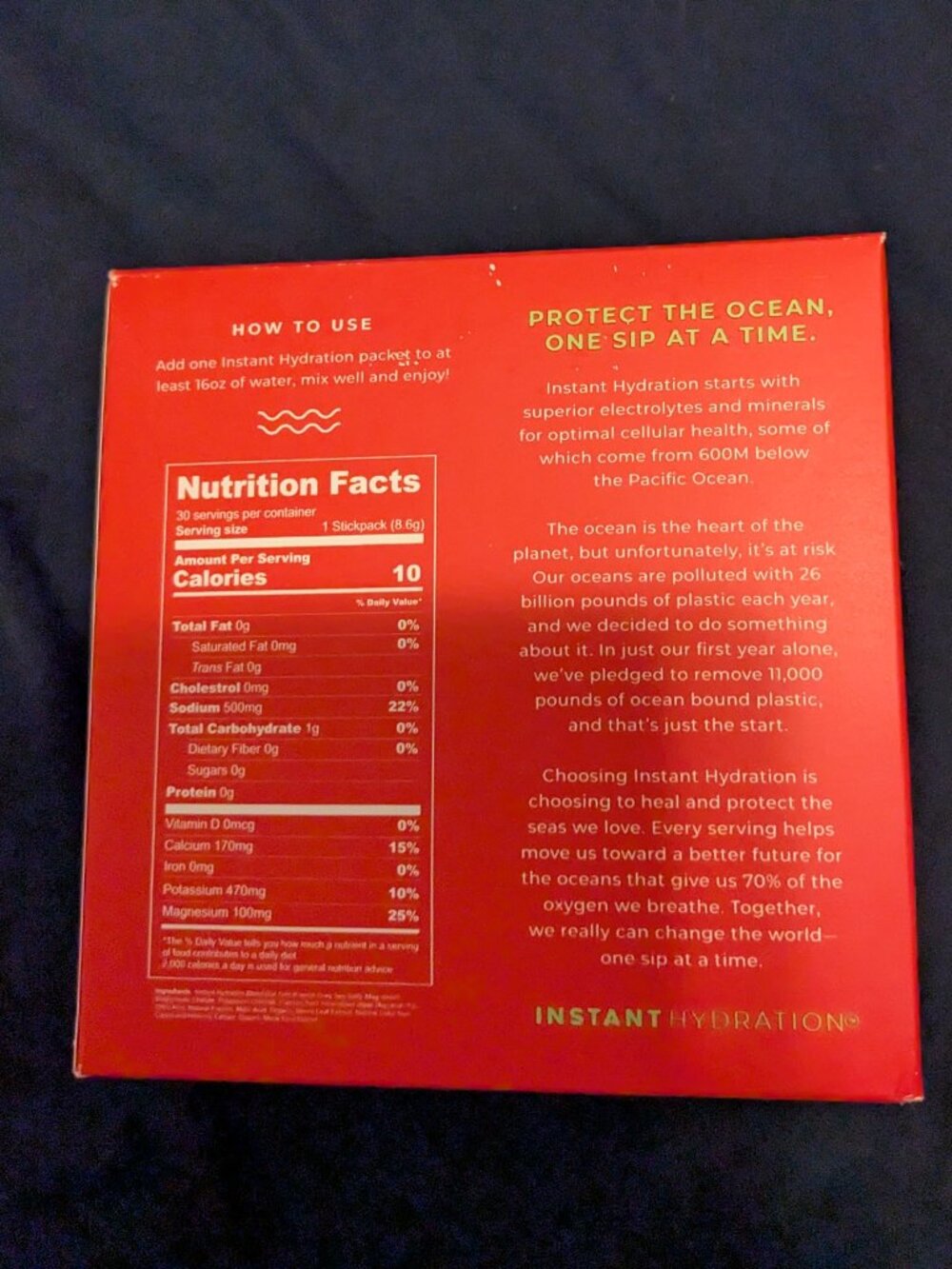 Instant hydration cherry limeade premium electrolyte drink mix - Picture 2 of 3